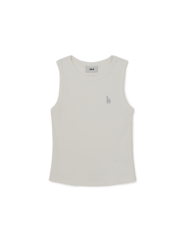 MLB Women's Street Slim Ribbed Sleeveless T-shirt