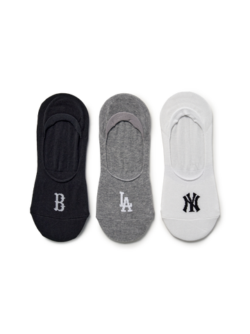 MLB Small Logo Fake Socks 3Pairs Set