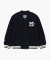 Marithé François Girbaud Kids Uni Fleece Varsity Jacket