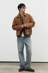 General Idea UNISEX Suede Collar Blouson
