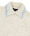 Mahagrid Hairy Collar Knit