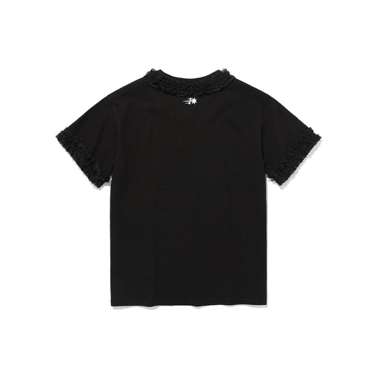 Nice Ghost Club Ghost Angels Lace Tee [Black]