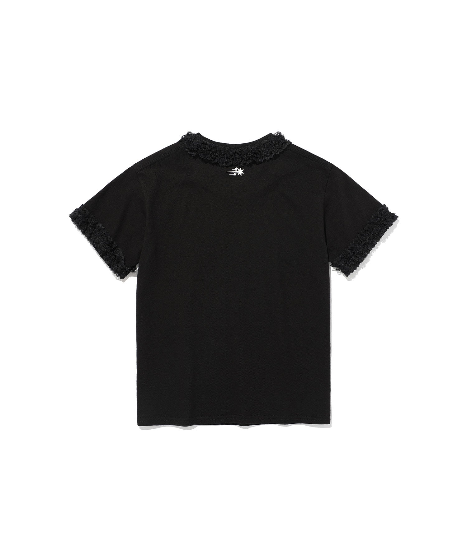 Nice Ghost Club Ghost Angels Lace Tee [Black]