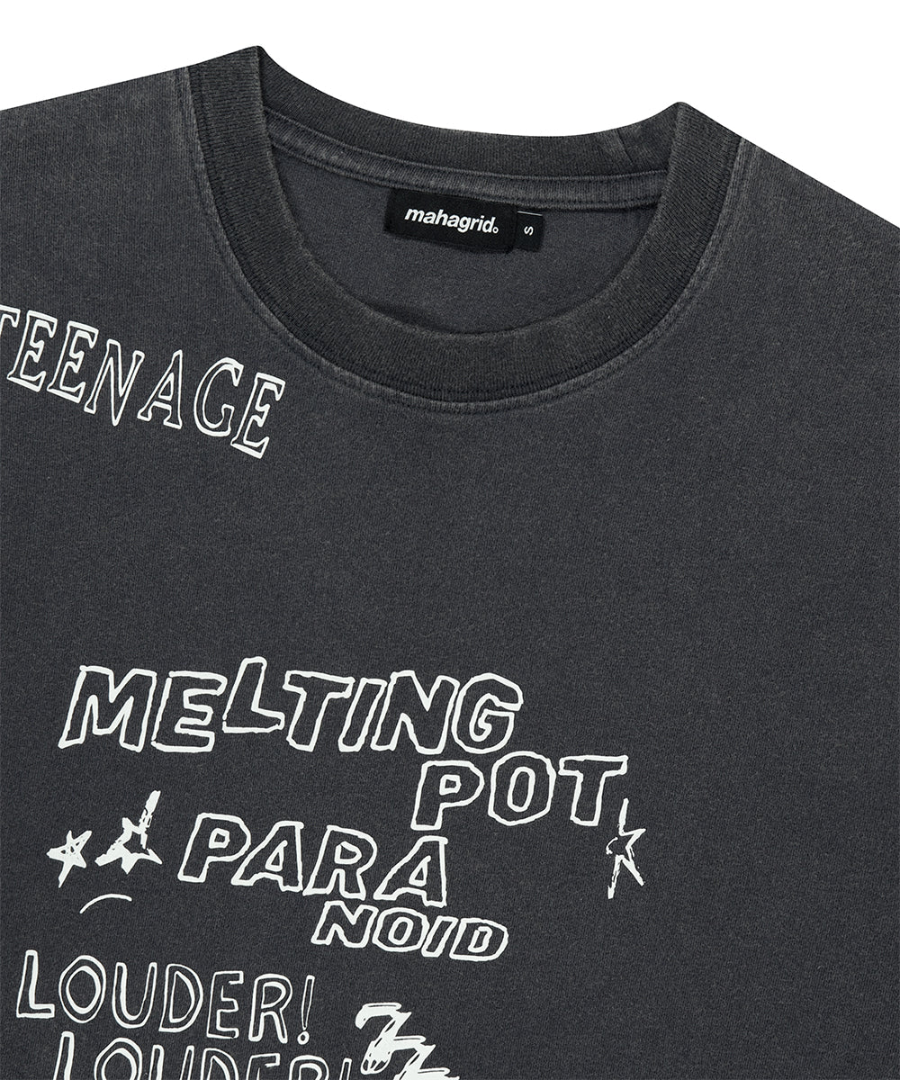 Mahagrid Washed 10 Years Long Sleeve Tee