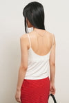 General Idea [Rupita Pick] WOMAN Cap-Lined Backless Sleeveless [WHITE]