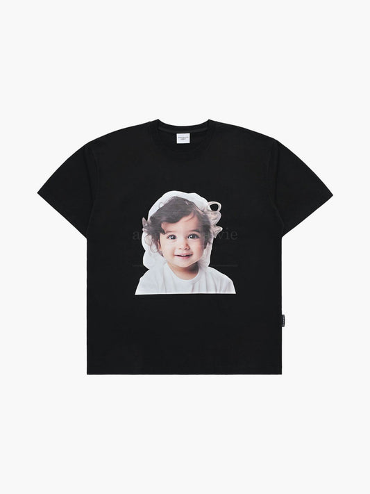 ADLV BABY FACE WAVE HAIR SHORT SLEEVE T-SHIRT