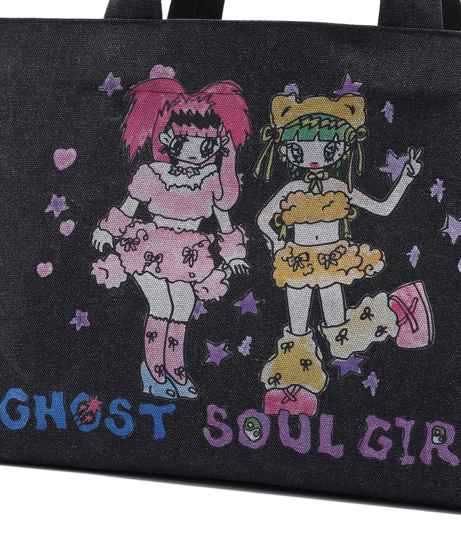 Nice Ghost Club Soul Pussy Cat Ghost Soul Girl Tote Bag