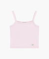 Marithé François Girbaud W BASIC STRING CROP SLEEVELESS