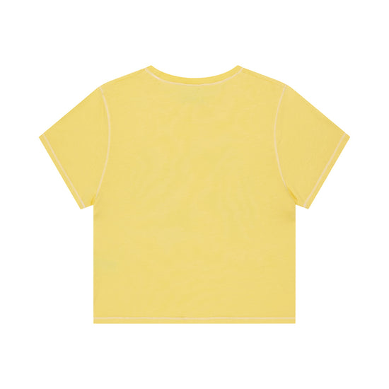 Mahagrid Pigment Butterfly Goth Crop Tee