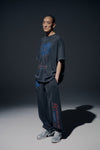 ADLV Mobile Suit Gundam Last Shooting Pigment Washing Short Sleeve T-Shirt