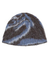 Mahagrid DESTROYED ECLIPSE HAIRY BEANIE [BROWN]