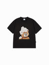 ADLV AC Bear Baby Face Bubble Short Sleeve T-Shirt