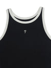 MLB Women's Basic Ringer Ribbed Sleeveless Ops