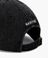 Marithé François Girbaud Doodle Bear Cap Washed Black