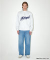 Mahagrid Script Logo Half Zip Up [Light Grey]
