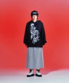 Nice Ghost Club Girl with a Gun Hoodie [Black]