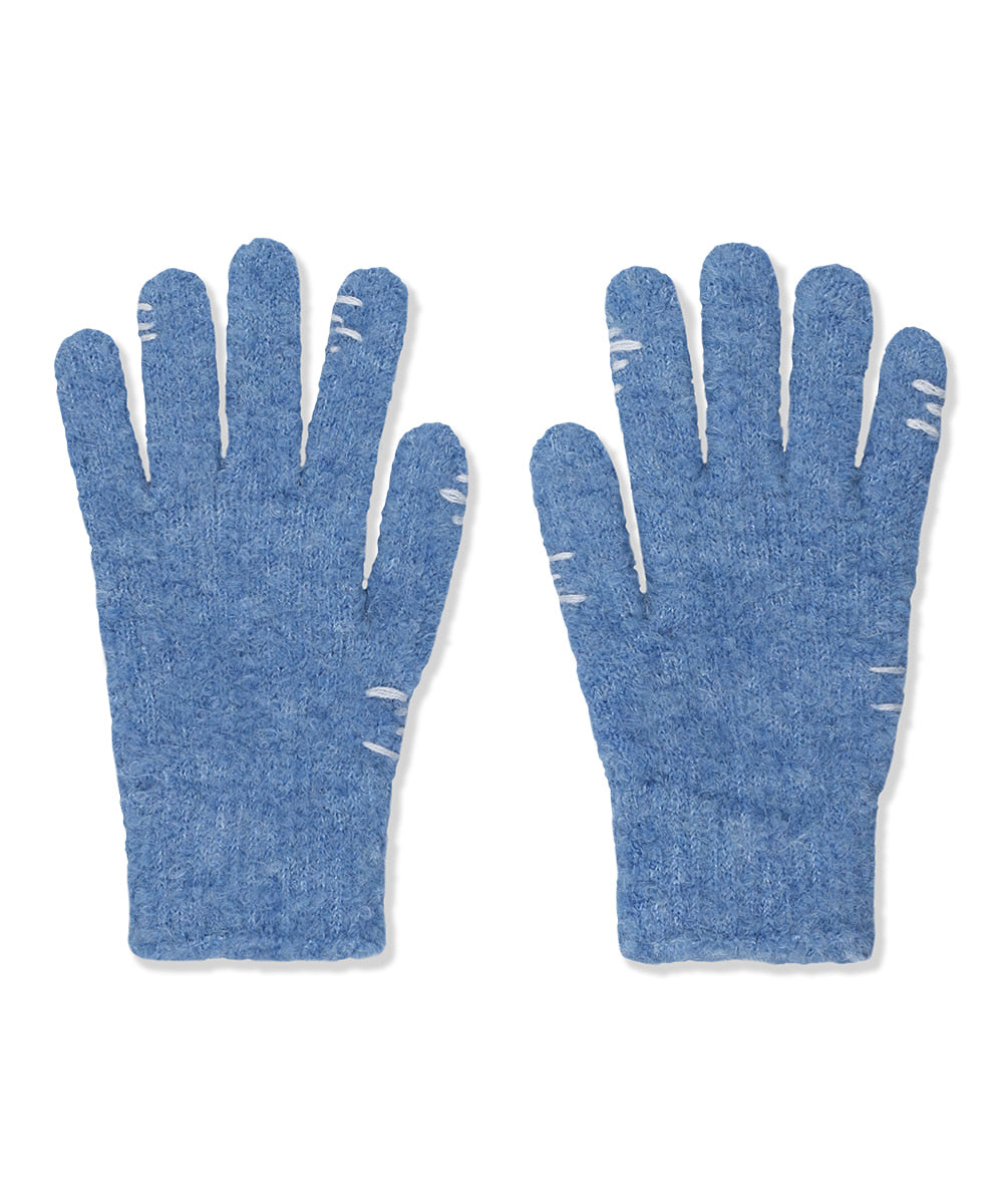 Mahagrid Boucle Stitch Glove
