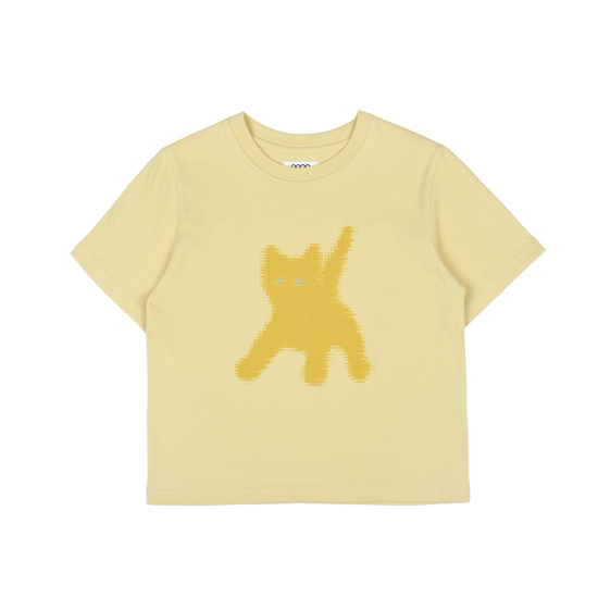 AEAE Flashed Cats Eye Crop T-Shirt