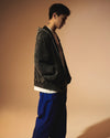 ADLV Basic Logo Waffle Washed Hoodie Zip Up