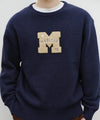 Marithé François Girbaud M Applique Knit Pullover