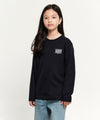 Marithé François Girbaud Kids Doodle Classic Logo Solid & Stripe Long Sleeve (2 Pack) Navy
