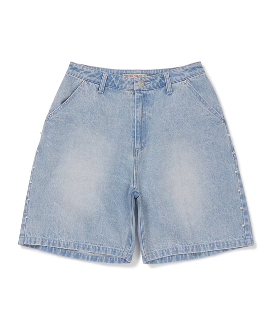 Bitter Cells Rachel Pearl Shorts-Light Blue