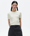 Mahagrid Cable Half Sleeve Knit
