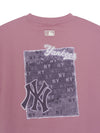 MLB Vintage Denimlike Monotive Over Fit T-shirt