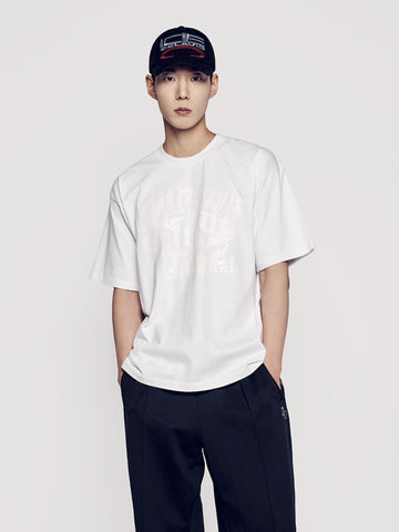 ADLV Layer Old School Printing Short Sleeve T-Shirt