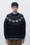General Idea UNISEX Wool Snow Nordic Pullover