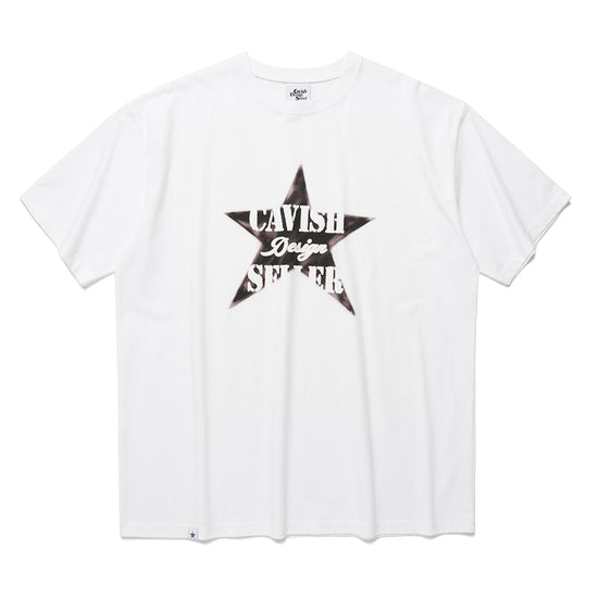 Cavish Star Stencil Short Sleeve Tee