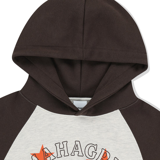 Mahagrid Department Star Crop Hoodie