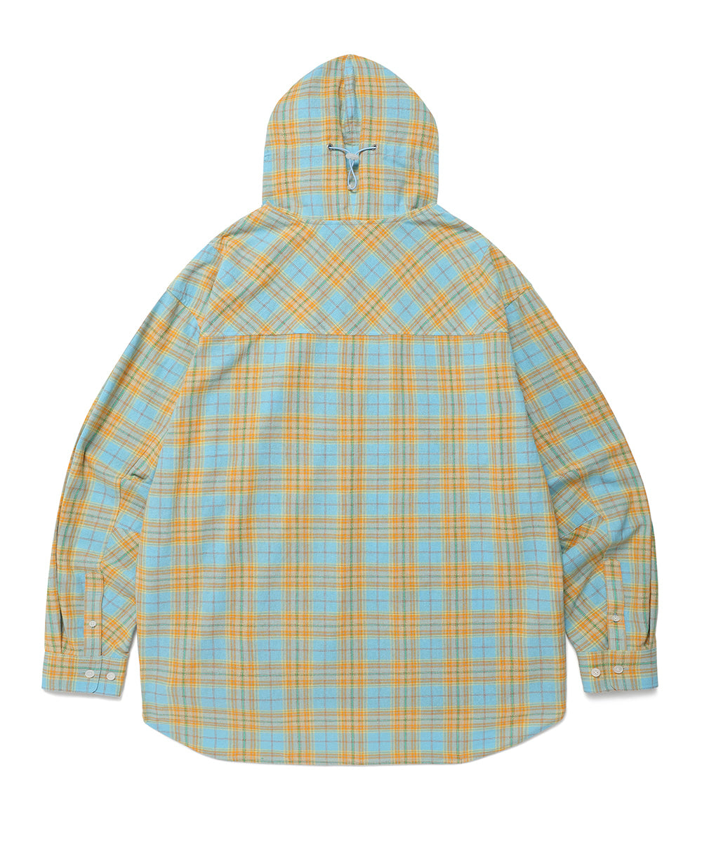 Cavish Check Shirt Hoodie