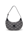 MLB Classic Monogram Vintage Denim Hobo Bag