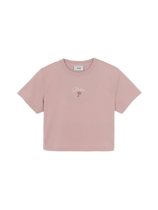 MLB Women's Sheriff Logo Comfortable Crop T-shirt