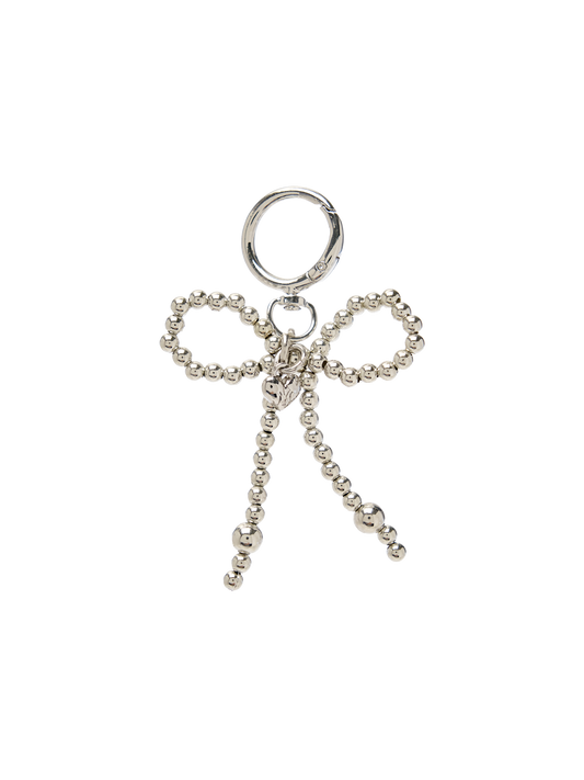MLB Double Beads Ribbon Charm Keyring