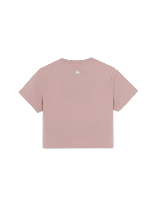 MLB Women's Sheriff Logo Comfortable Crop T-shirt