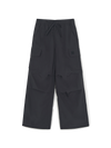 MLB Women's GORPCORE Glossy High Waist Cargo Wide Flare Pants