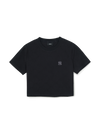 MLB Women's Dia Monogram Tonal Jacquard Crop T-Shirts
