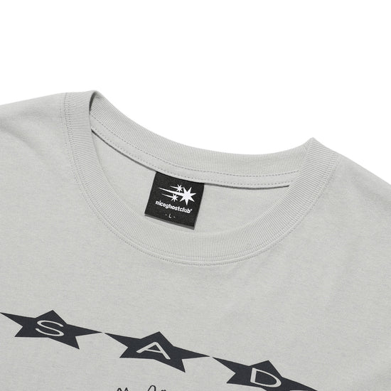 Nice Ghost Club Sad Angels Star Tee [Grey]