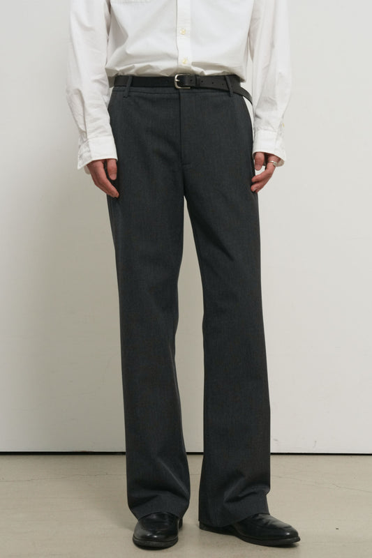 General Idea MAN Regular Fit Comfort Slacks [CHARCOAL]