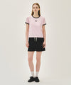 Marithé François Girbaud W CLASSIC LOGO RINGER TEE