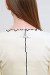 General Idea WOMAN Interlock Slim Fit T-Shirt