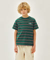Marithé François Girbaud Kids Multi Stripe Tee