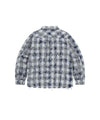 Mahagrid Bleached Raw-Cut Check Shirt