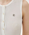 Marithé François Girbaud W BUTTON UP SLEEVELESS