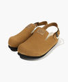 Marithé François Girbaud Suede Strap Clogs