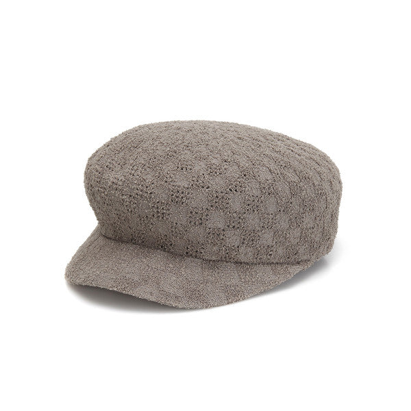Kangol Bermuda Check Stitch Mou 3758 Warm Grey