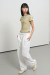 General Idea WOMAN Slim Fit Multi Stripe T-Shirt