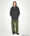 Mahagrid ECLIPSE RAW CUT ZIP UP HOODIE